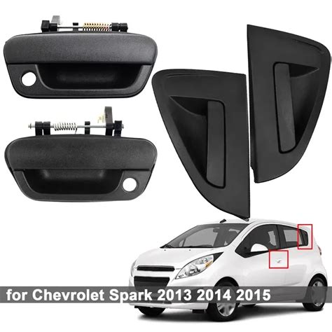 Manijas De Puerta Exterior Delantera Y Trasera Para Chevrolet Spark