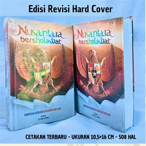 Jual Nusantara Bersholawat Hard Cover Terbaru Kumpulan Qoshidah