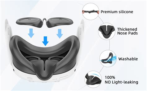 Relohas Deluxe Vr Accessories For Meta Quest In Silicone