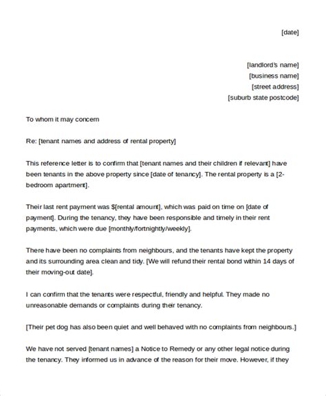 Free 11 Sample Reference Letters In Ms Word Pdf