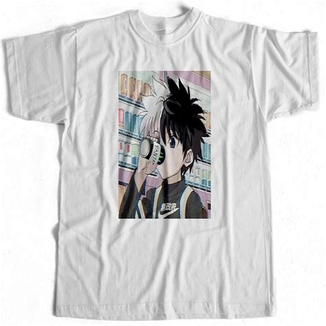 Camiseta Anime Hunter X Hunter Killua Zoldyck Unissex Shopee Brasil