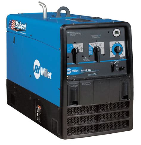 Miller Electric Engine Driven Welder Bobcat 250 Continuous Auxiliary