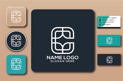 Premium Vector | C monogram logo template