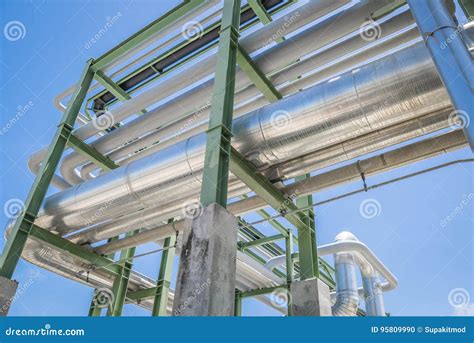 Chemical Pipe Line Transfer Stock Photo Image Of Water Industry