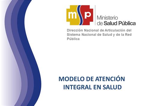 Modelo De Atenci N Integral En Salud Ppt Video Online Descargar