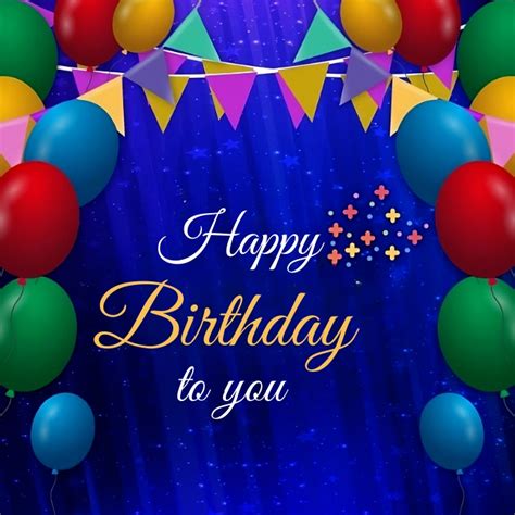 Happy Birthday To You Poster Template Postermywall