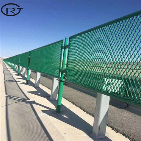 Highway Guardrail Expanded Mesh Panel Fence And Barrier Anti Collision