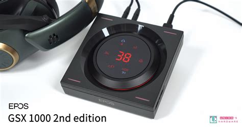 EPOS GSX 1000 2nd 外接式音效卡評測開箱 | UNIKO's Hardware