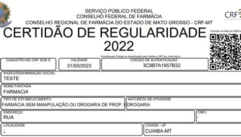 Certid O De Regularidade T Cnica Passa Ser Emitida Online Pela