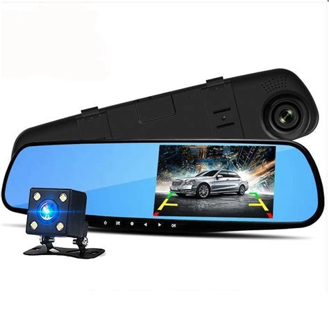 Dual Lens Dashcam Vehicle Front Rear Car Camera Hd 1080p Video Recorde