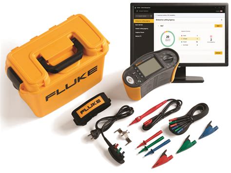 Fluke 1663 De Ftt Kit Installationstester Vde 0100 Rcd A Ac B B