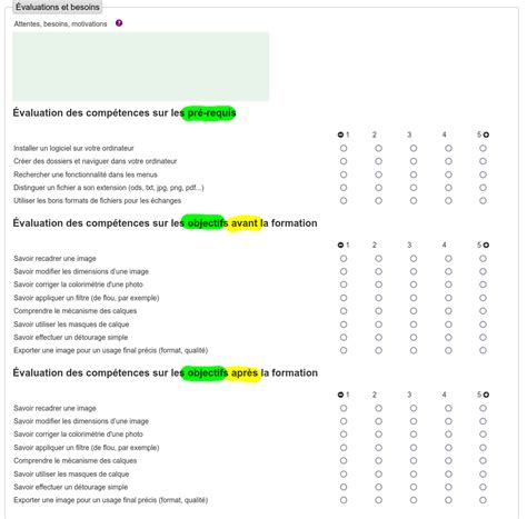 Recueil Des Attentes Documentation OPAGA