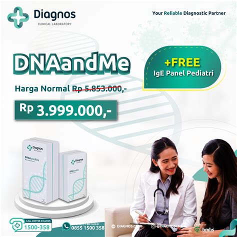 Jual Dnaandme Free Ige Panel Pediatri Diagnos Laboratorium Shopee