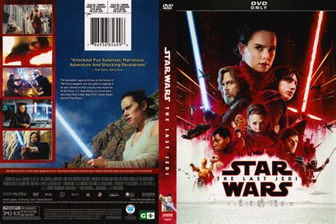 Star Wars Episode 8 The Last Jedi 2018 R1 DVD Covers DVDcover