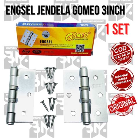 Jual Engsel Jendela Pintu Kayu Ukuran Inchi X Inchi Merek Gomeo