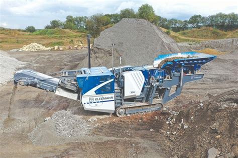 Kleemanns Mobicat Mc Evo Jaw Crusher Quarry