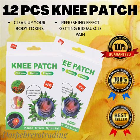 Best Selller 12 PCS KNEE PATCH Muscle Pain Reliever Patches Knee