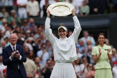 Vondrousova Becomes First Unseeded Woman To Win Wimbledon In Open Era