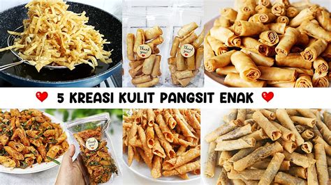 IDE ISI TOPLES LEBARAN 5 KREASI KULIT PANGSIT MUDAH DAN ENAK BISA JADI