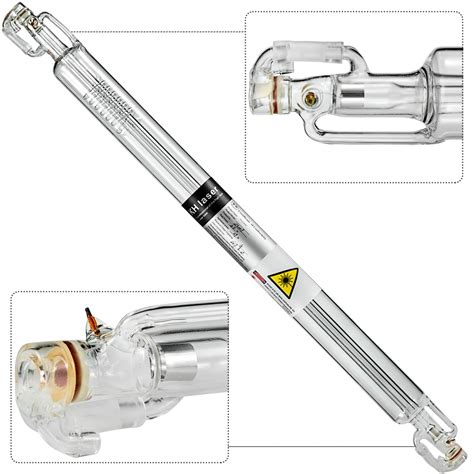 VEVOR Laser Tube 60W CO2 Laser Tube 1000mm Glass Laser Tube Professional Imported German ...