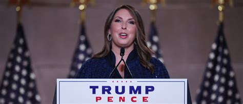 Rnc Chair Ronna Mcdaniel Shoots Down Idea Of Trump Forming A Third