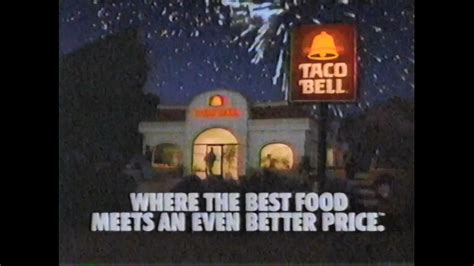 2 Taco Bell Ads Shown In 1989 Youtube