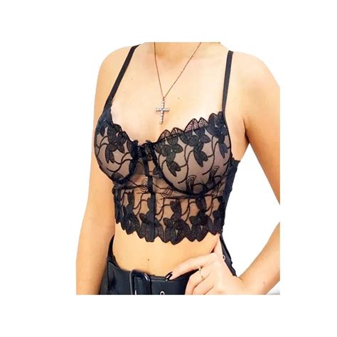 Cropped Renda Tule De Flor Real Guipir Feminino Bojo Top Shopee