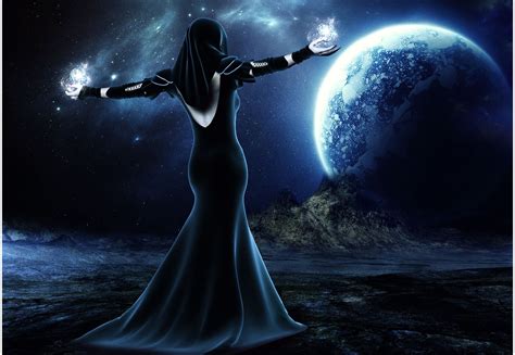 Enchanting Witch A Stunning Hd Wallpaper From A Fantasy Realm