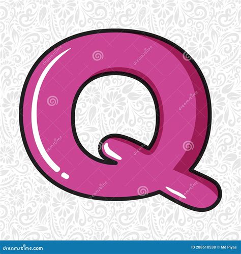 Alphabet Capital Letter Q Latter Art Alphabet Vector Font Vector