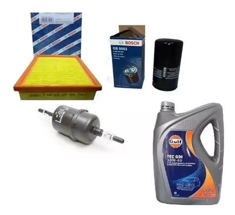 Kit Filtros Ford Ecosport 1 6 8v Rocam Aceite Gulf 10w40