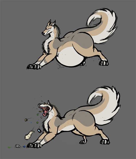 Feral Wolf Vore