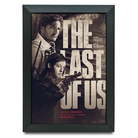 Quadro Decorativo A3 The Last Of Us Jogo Elo7