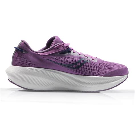 Saucony Triumph 21 Womens Running Shoe Grapeindigo The Running Outlet