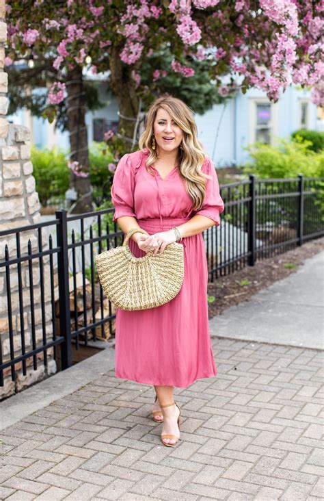 Perfect Pink Spring Dress | Coffee Beans and Bobby Pins Pink Spring ...