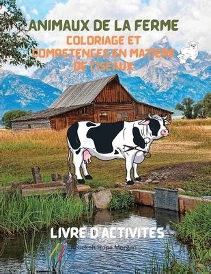 Animaux De La Ferme Coloriage Et Comp Tences En Mati Re De Ciseaux