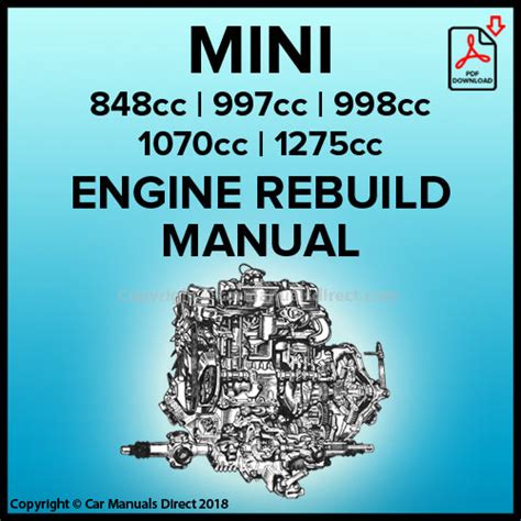 Mini 848 998 1071 1275 Engine Manual Carmanualsdirect Car