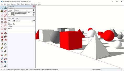 Styles Cad Color Design Sketch Condoc Tools