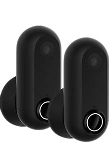 Canary Flex Weatherproof HD Security Camera, 2 Pack - Black | Verizon ...