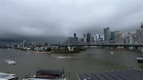 Qld Weather Severe Storms Heavy Rain Warning For Seq Gold Coast