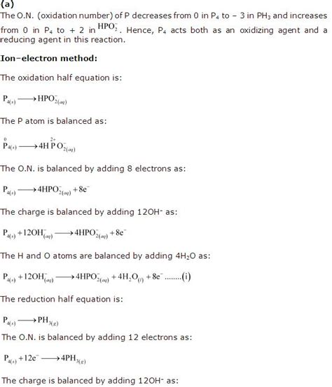 Ncert Solutions For Class Science Chemistry Cbse Chapter Redox