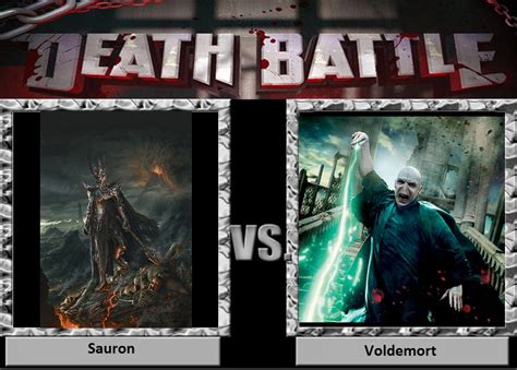 Sauron Vs Voldemort By Abyss1 On Deviantart
