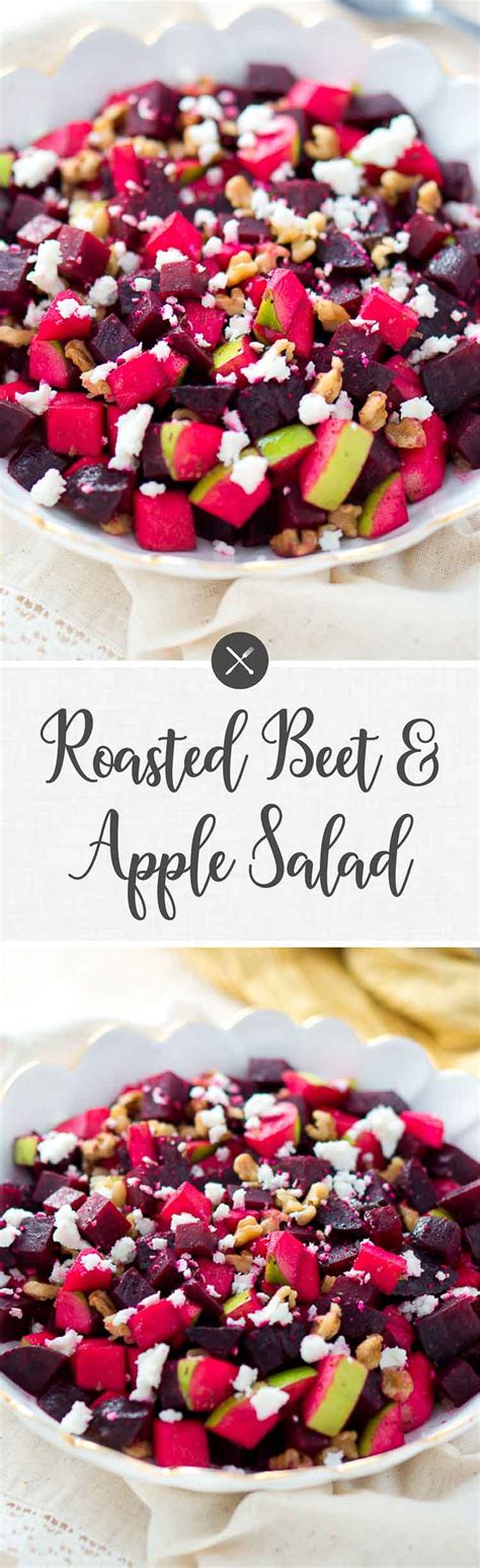 Roasted Beet And Apple Salad Delicious Meets Healthy