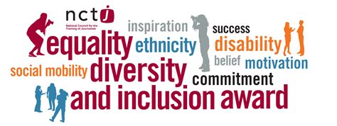 NCTJ Launches New Award To Recognise Those Promoting Equality