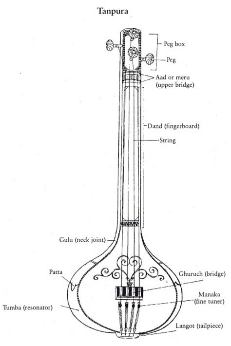 Tambura Srinagar Duke University Musical Instrument Collections