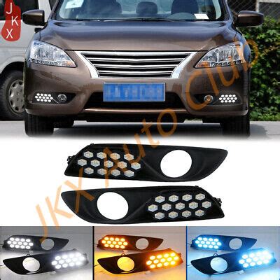 Led Drl Daytime Running Light Lamp Color Fit For Nissan Sylphy Sentra