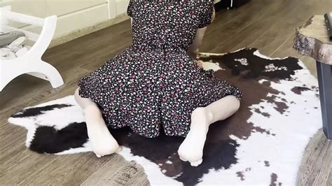 Home Yoga Of A Beautiful Girl In A Short Dress POV Porn Feat Skinny Lady69 XHamster