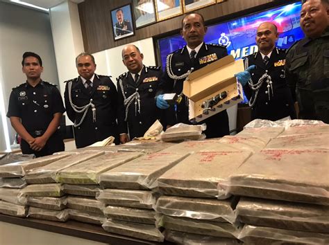 Tiga Lelaki Direman Berkaitan Penemuan Ganja 70 Kilogram Bernilai RM217