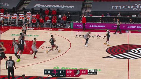 Review Of Called Foul Rockets Trail Blazers Nba Official