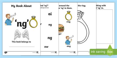 My Phase 3 Digraph Workbook Ng Teacher Made