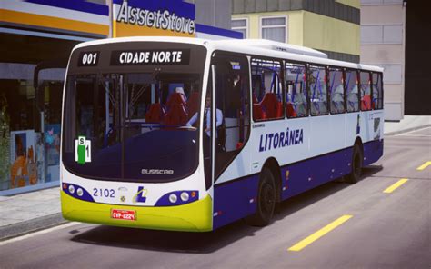 Busscar Urbanuss Pluss Mb Oh L Portas Ar Condicionado Para O